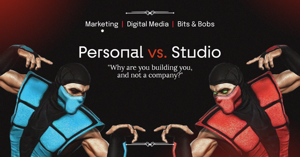 The Coffee Chat: Why I’m Building a Person, Not a Studio (yet)